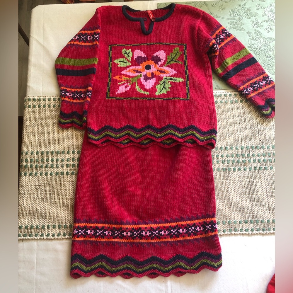 Vintage Hanna Andersson knit set